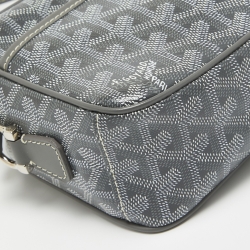 Goyard Grey Goyardine Coated Canvas Cap Vert Bag
