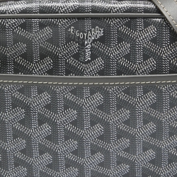 Goyard Grey Goyardine Coated Canvas Cap Vert Bag