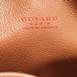 Goyard Brown Goyardine Coated Canvas and Leather Reversible Anjou PM Tote