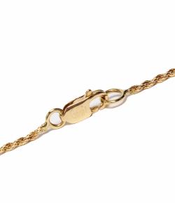 Graff 18K Yellow Gold Diamond Emerald Flower Motif Necklace