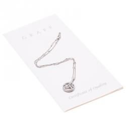 Graff Diamond on Diamond Pavè White Gold Pendant Necklace
