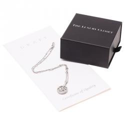 Graff Diamond on Diamond Pavè White Gold Pendant Necklace