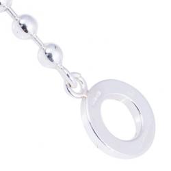 Pre Owned Gucci Boule Chain Silver Bracelet