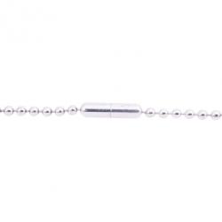 Pre Owned Gucci Silver Two Pendant Tag Necklace