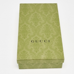 Pre Owned Gucci White Flora Ponty Printed Silk Maxi Bandeau Scarf