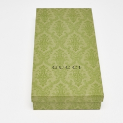 Pre Owned Gucci Multicolor Flora Printed Silk Maxi Bandeau Scarf