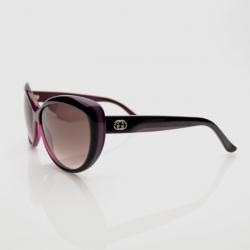 Pre Owned Gucci Cherry Cat Eye Sunglasses
