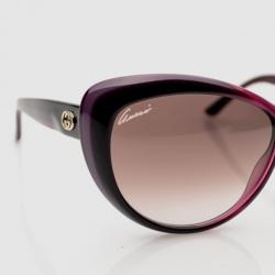 Pre Owned Gucci Cherry Cat Eye Sunglasses