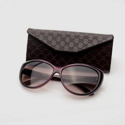 Pre Owned Gucci Cherry Cat Eye Sunglasses