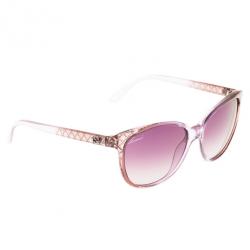 Pre Owned Gucci Purple GG 3363 Cat Eye Sunglasses