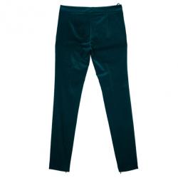 مملوكة مسبقًا Gucci Velvet Horsebit Pants S