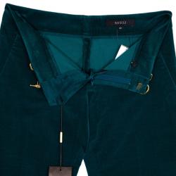 مملوكة مسبقًا Gucci Velvet Horsebit Pants S