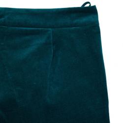 مملوكة مسبقًا Gucci Velvet Horsebit Pants S