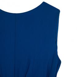 مملوكة مسبقًا Gucci Viscose Jersey Snaffle V-Neck Dress S