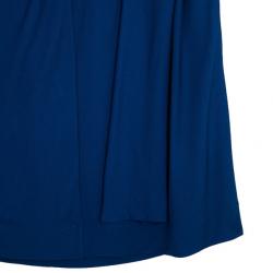 مملوكة مسبقًا Gucci Viscose Jersey Snaffle V-Neck Dress S