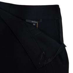 Pre Owned Gucci Pleat Effect Pencil Skirt XS