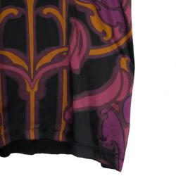 مملوكة مسبقًا Gucci Art Nouveau Flower Print Oversize Top