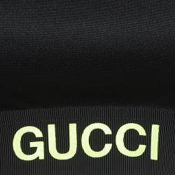 Pre Owned Gucci Black Jersey Sports Bra XS