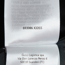 Pre Owned Gucci Black Jersey Sports Bra XS