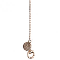 Gucci Horsebit 18 K Yellow Gold Lariat Necklace
