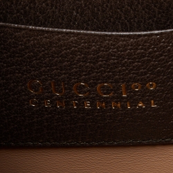 Pre Owned Gucci Multicolor Canvas and Leather "Music Is Mine" Zip Pouch