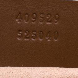 مملوكة مسبقًا Gucci Beige/Brown GG Supreme Canvas Limited Edition Floral Boston Bag