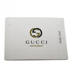 مملوكة مسبقًا Gucci Black Leather Soho Zip Around Wallet