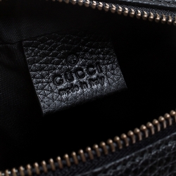 Pre Owned Gucci Black Leather Soho Disco Crossbody Bag