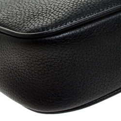 Pre Owned Gucci Black Leather Soho Disco Crossbody Bag