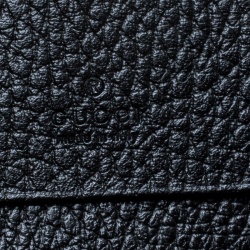 Pre Owned Gucci Black Leather GG Bosco Wallet