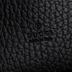 Gucci Black Leather GG Marmont Card Wallet