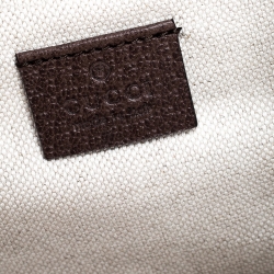 Pre Owned Gucci Beige GG Supreme Canvas and Leather Small Neo Vintage Messenger Bag