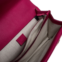 مملوكة مسبقًا حقيبة كتف غوتشي  ديونيسوس لؤلؤ غوتشيفي جلد وردية