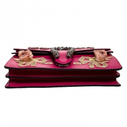 مملوكة مسبقًا حقيبة كتف غوتشي  ديونيسوس لؤلؤ غوتشيفي جلد وردية