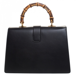مملوكة مسبقًا Gucci Tri Color Leather Large Dionysus Bamboo Top Handle Bag