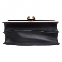 مملوكة مسبقًا Gucci Tri Color Leather Large Dionysus Bamboo Top Handle Bag