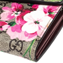 Gucci Multicolor GG Supreme Blooms Print Canvas Dionysus Wallet on Chain