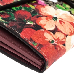 Gucci Multicolor GG Supreme Blooms Print Canvas Dionysus Wallet on Chain