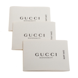 Pre Owned Gucci Beige GG Supreme Canvas Linea Bee Wristlet Clutch