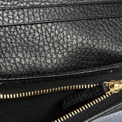 Pre Owned Gucci Black GG Marmont Leather Limited Edition Bosco Bifold Wallet