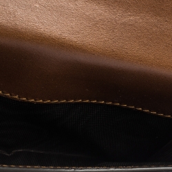 Gucci Beige/Tan GG Supreme Coated Canvas and Leather French Flap Wallet