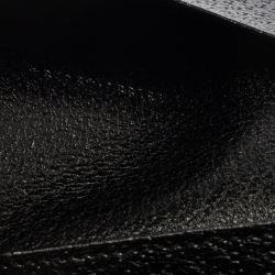 Gucci Black GG Canvas and Leather Card Holder