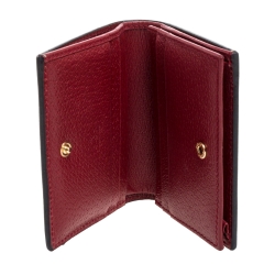 Pre Owned Gucci Beige Tian GG Supreme Canvas Card Case