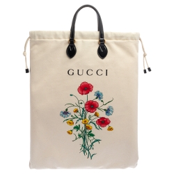 Gucci White 'chateau Marmont' Laundry Tote for Men