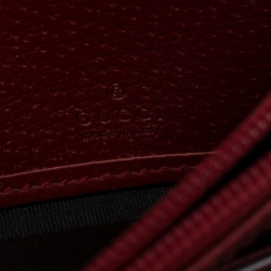 مملوكة مسبقًا Gucci Beige Bird Print Supreme Canvas Continental Wallet