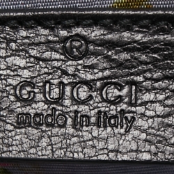 Gucci Red Glazed Wicker Mini Cestino Shoulder Bag