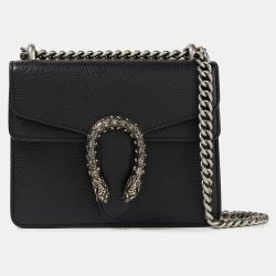 Pre Owned Gucci Pebbled Leather Crossbody Bag