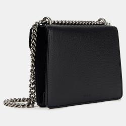 Pre Owned Gucci Pebbled Leather Crossbody Bag