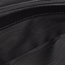 Pre Owned Gucci Black Guccissima Leather New Web Continental Wallet