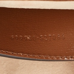 Pre Owned Gucci Brown/Beige GG Supreme Canvas Jackie 1961 Belt Bag